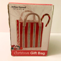 Joshua Maxwell Studio Ceramic Christmas Gift Bag Decor
