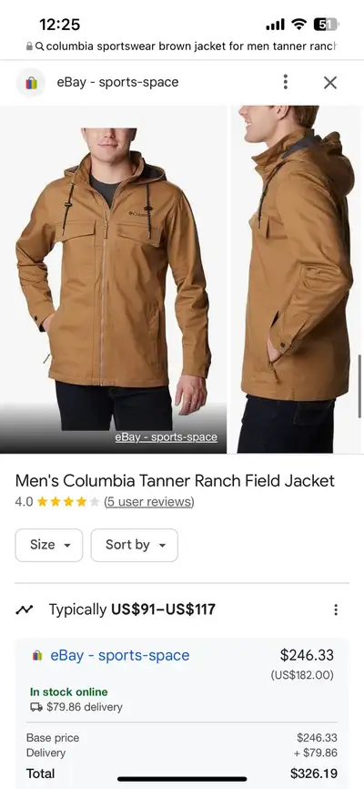 Columbia Jacket, View more