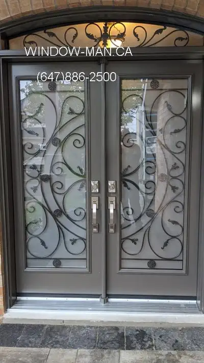 Double Front Door System Entry  modern or traditional Design, View more