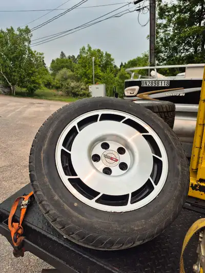 These are used Corvette wheels that would be great for a restoration project or to get your car back...