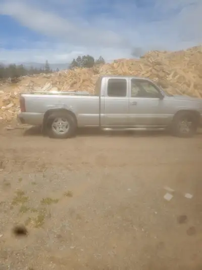 5.3 with automaric transmission a good parts truck. Call or txt fred 780 838 4834 price $550