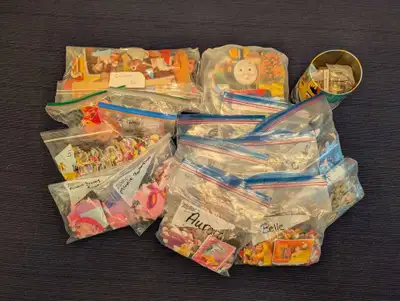 17 puzzles for kids. $12 for all. As far as I know they are all complete, I did check a few. Some ar...