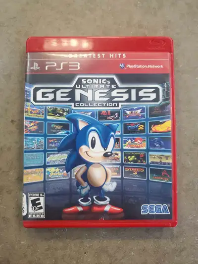 Ps3 Game Sonics Ultimate Genesis Collection , View more