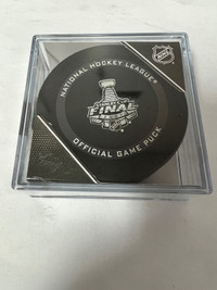 2020 playoffs game puck