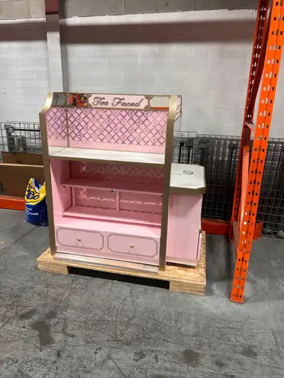 Too Faced Cosmetics Retail Display / Makeup Vanity Display, View more