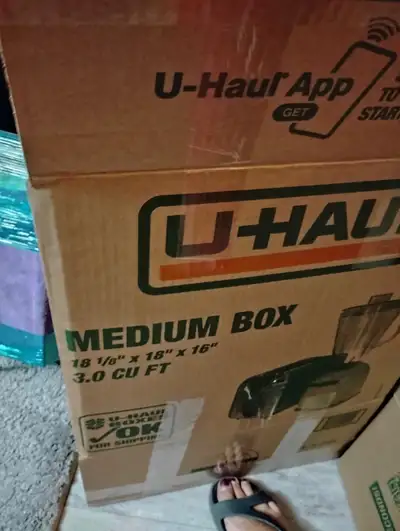 Moving or just getting organized? We just finished moving and have new but used U-haul medium sized...