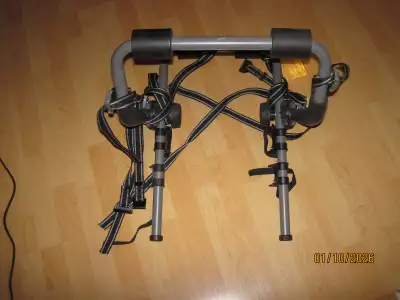 This is a Stealth brand bike rack designed for a small car. It will hold two bikes. This bike rack h...