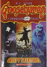Goosebumps  Ghoulish Graphix Tales Book - Creepy Creatures