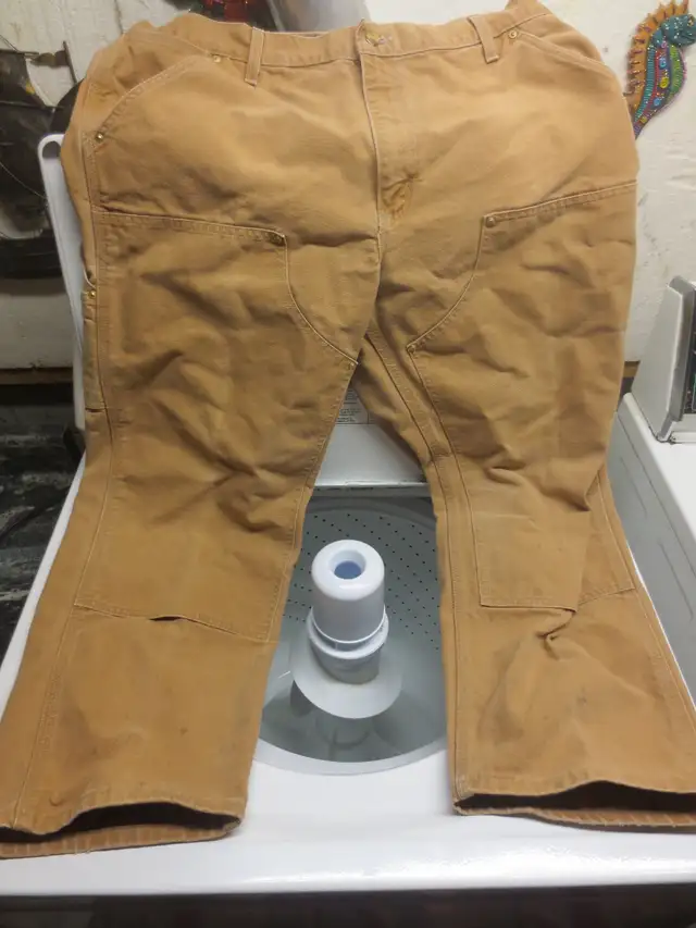 USA Carhartt Pants Men's 40x30 Canvas Workwear RN 14806 lot of 2 in Men's in Timmins - Image 4