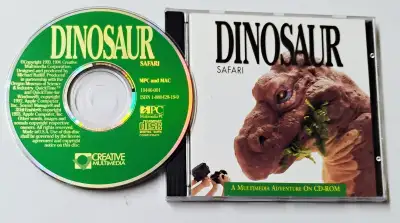 Dinosaur Safari CD-ROM Creative 1994 PC / MAC, View more