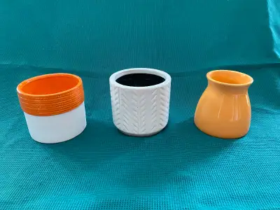 Autumn Coloured Ceramic Vases (3), View more