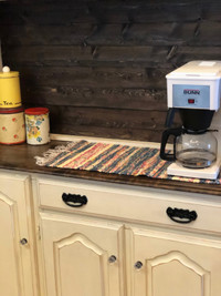 Restored&Refinished Coffee Bar/China Cabinet, Distressed & MORE!