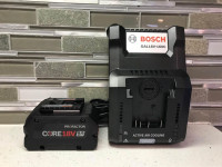 Batterie 8ah Core Bosch 18v + Chargeur Turbo GAL18V-160  -NEUF-