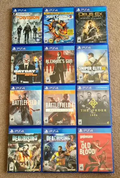 PS4 GAMES, View more