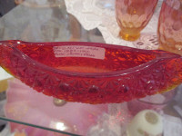 Antique Amberina Glass