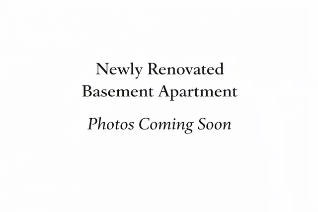 Legal Basement Apartment for Rent – McVean & Cottrelle