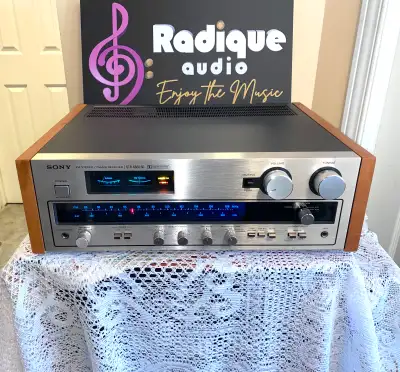 Sony STR-4800SD Vintage Stereo Receiver 35 WPC with Real Cherry, View more