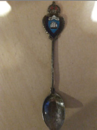 Atq. Ster. Silver spoon 1950's-Nassau good cond.