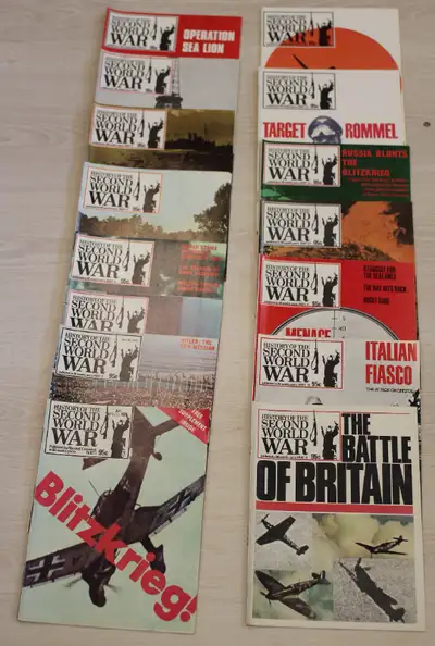 Magazines 1973 The History of the Second World War, View more
