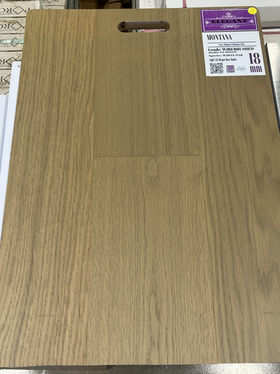 NAF ELEGANT "MONTANA" WHITE OAK WIREBRUSHED ENGINEERED HARDWOOD, View more