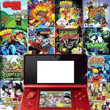 DS Game card (cartridge) for ALL DS/DSi/2DS/3DS (new/old models) systems. Includes DS/GBA/GBC/Sega G...