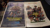 POLICE ACADEMY MOVIE POSTERS /1985 & 1986
