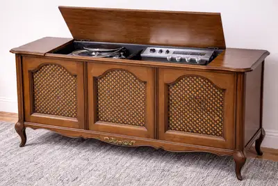 Record Player Console, View more