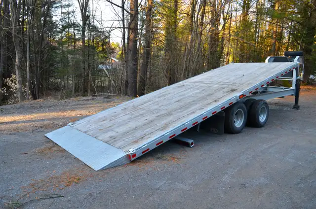 TRAILER Plate-Forme GOOSENECK Galvanisé 2023 8' x 24' in Cargo & Utility Trailers in Laurentides - Image 6