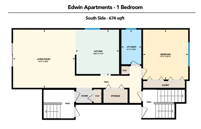 Fully RENOVATED, HUGE, Canora | 1 Bed/1bath | $117563893272918146121