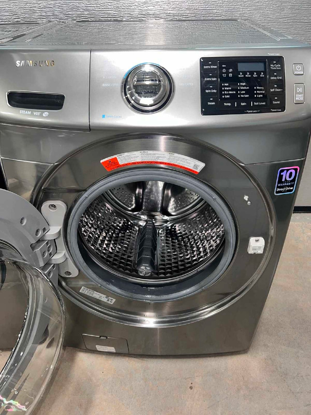 Laveuse sécheuse samsung frontale inox in Washers & Dryers in Québec City - Image 2