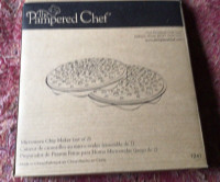 Pampered Chef Microwave Chip Maker - 2