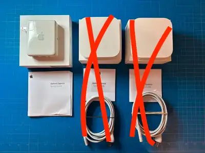 Apple Airport Express wifi routing/extending station, View more