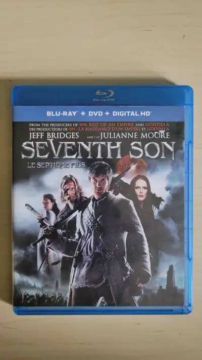 Seventh Son / Le Septième Fils Blu-ray Aucun shipping Argent comptant seulement