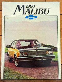 Chevrolet Mid-Size Cars Dealership Brochures, GM Canada