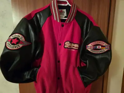 Men's Vintage Letterman Snap-On Jacket - size Large, View more