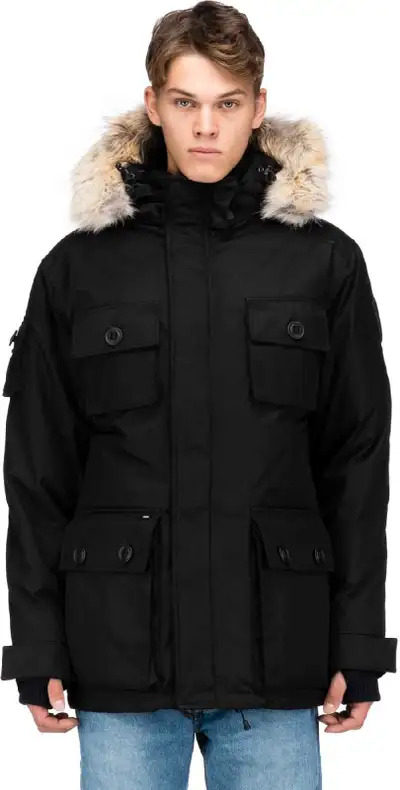 PRICE DROP!!  Nobis Barry men's xl parka black, View more