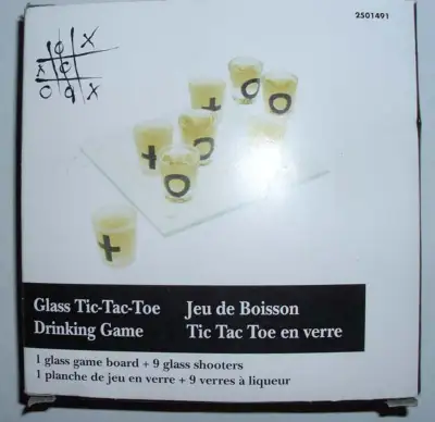 Tic-Tac-Toe Drinking Game, View more