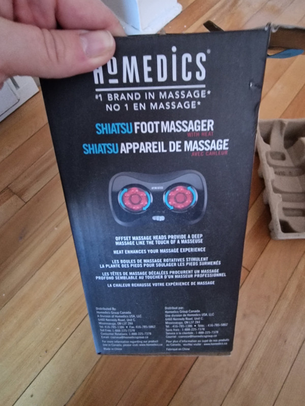Appareil massage pieds shiatsu / idéal cadeau noël | Santé et besoins  spéciaux | Ville de Montréal | Kijiji