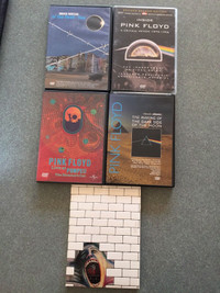 Music DVDs EUC Pink Floyd Wall Dark Side Pompeii Roger Waters