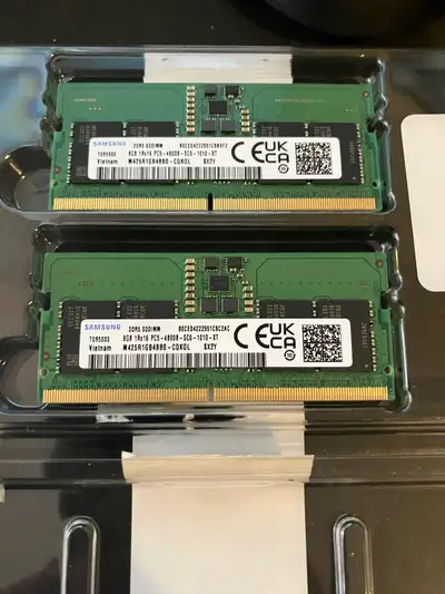 Samsung 2x8GB SODIMM DDR5, View more