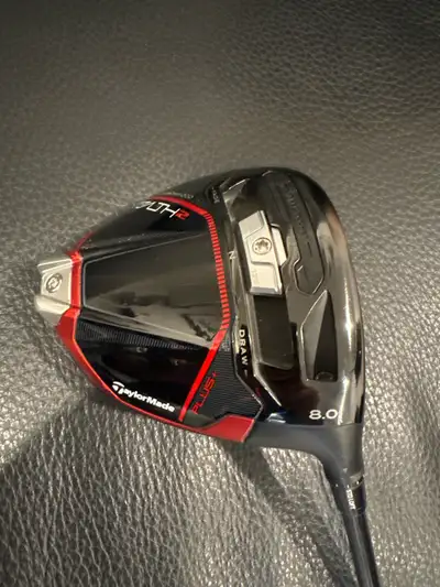 This is a used TaylorMade Stealth 2 Plus Driver, featuring a 60X Carbon Twist Face and adjustable se...