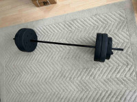 brand new barbell 110 lbs.