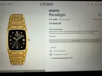 Citizen Solar watch