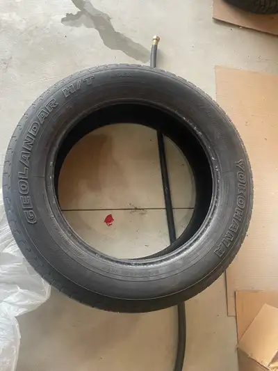 I got set of 4 tires(ALL SEASON ). The tread life is shown in the picture . Pickup on Mcphilips or c...