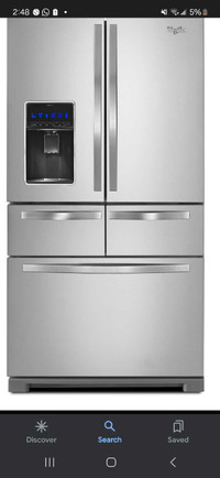 Wanted - broken stainless steel fridge