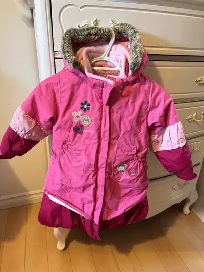 Deux par deux long warm winter coat size 4, View more