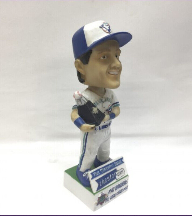 Pat Borders Toronto Blue Jays SGA bobblehead in Arts & Collectibles in City of Toronto - Image 2