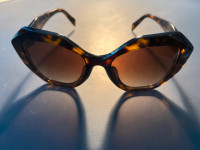 Prada tortoise brown gradient sunglasses