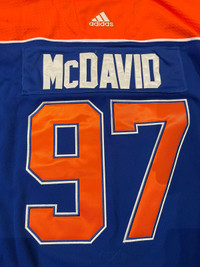 Connor McDAVID Edmonton Oilers Hockey NHL Jersey All Sizes
