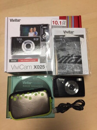 VIVITAR Vivicam X025 10.1 Mega Pixels Camera (gently used)